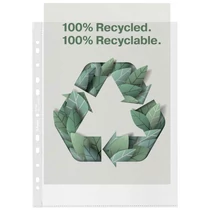 Genotherm A/4 lefűzhető Recycled MAXI narancsos PP 70micron (Kiszerelés: 100db/csm) ESSELTE -627494-