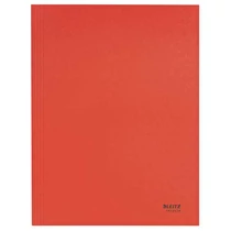 Iratgyűjtő A/4 újrahasznosított karton LEITZ Recycle karbonsemleges piros -39060025-