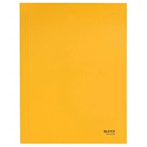 Iratgyűjtő A/4 újrahasznosított karton LEITZ Recycle karbonsemleges sárga -39060015-