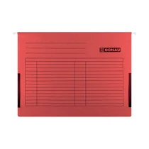 Függő irattartó oldalvédelemmel piros DONAU függőmappa -7420905-04-