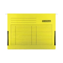 Függő irattartó oldalvédelemmel sárga DONAU függőmappa -7420905-11-