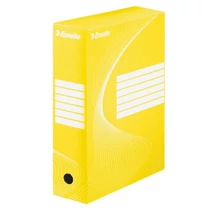Archiváló doboz 100mm Esselte sárga -128423- 245x100x345mm