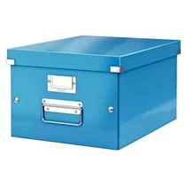 Tárolódoboz LEITZ CLICK-N-STORE A4 méretű kék -60440036-