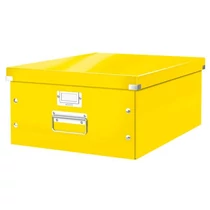 Tárolódoboz LEITZ CLICK-N-STORE A3 méretű sárga
