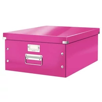 Tárolódoboz LEITZ CLICK-N-STORE A3 méretű rózsaszín -60450023-