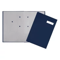 Aláírókönyv kék Q-CONNECT -44051-02 / KF31012-