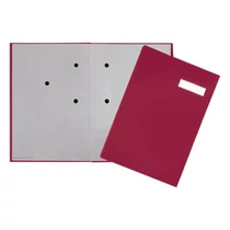 Aláírókönyv piros Q-CONNECT -44051-01 / KF31011-
