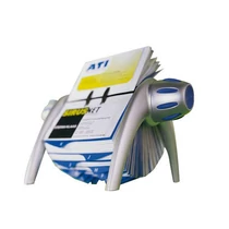 Névjegykártyatartó Durable Vegas Visifix Flip 400 kártyahely ezüst -241723/P4092-0490-