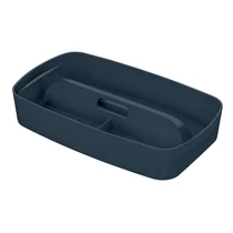 Rendszerező doboz foganytyúval Leitz Cosy MyBox kicsi bársony szürke