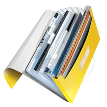 Irattartó harmonika LEITZ WOW PP, sárga -45890016-
