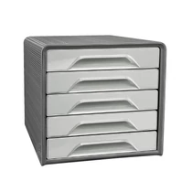 Irattartó 5 fiókos SMOOVE sötétszürke/világosszürke 7-111 CEP