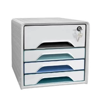 Irattartó 4 fiókos SMOOVE Riviera zárható 7-311S CEP