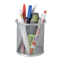 Írószertartó fémhálós ICO Deli KF00864 ezüst -7570654001- Írószertartó fémhálós ICO Deli KF00864 ezüst -7570654001-