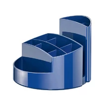 Írószertartó RONDO 9 rekeszes kék -17460-14- HAN