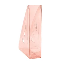 Iratpapucs műanyag piros Q-CONNECT -KF04204 -