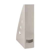 Iratpapucs műanyag szürke Q-CONNECT -KF04208 -