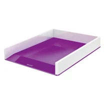 Irattálca LEITZ WOW kettős színhatású lila -53611062-