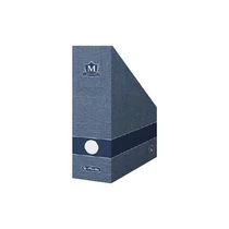 Iratpapucs karton Montana összehajtható kék -9060377-