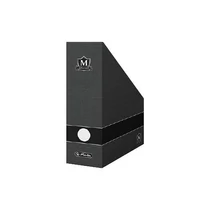 Iratpapucs karton Montana összehajtható fekete -9060393-