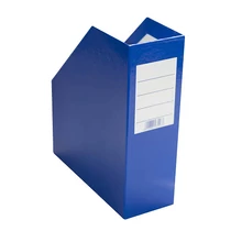 Iratpapucs karton kék Q-CONNECT -50908-