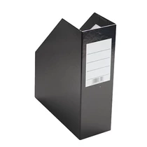 Iratpapucs karton fekete Q-CONNECT -50918-