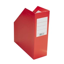 Iratpapucs karton piros Q-CONNECT -50912-