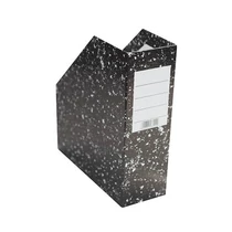 Iratpapucs karton sötétszürke Q-CONNECT