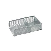 Jegyzettömb tartó+kapocstartó fém ICO Deli ezüst -7570657001- Jegyzettömb tartó+kapocstartó fém ICO Deli ezüst -7570657001-