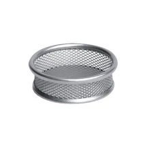 Gemkapocstartó ICO Deli fémhálós KF15102 ezüst -7570655001- Gemkapocstartó ICO Deli fémhálós KF15102 ezüst -7570655001-