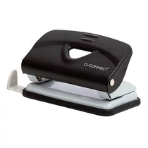 Lyukasztó Light duty 9014 fekete Q-CONNECT 10 lapos -KF01233-