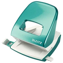 Lyukasztó Leizt 5008 WOW Leitz NeXXt fém metálfényű Jégkék 30lap -50081051-