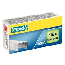 Fűzőkapocs RAPID Standard No.10 horganyzott tűzőkapocs, 1000db/doboz -24862900-