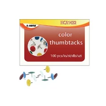 Rajzszeg 100db-os színes 80368 Centrum -HCA1432-