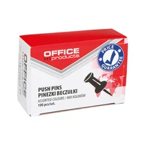 Térképtű színes 100 db-os OFFICE PRODUCTS nem átlátszó