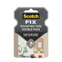 Ragasztószalag kétoldalas beltéri montázs Scotch Fixing Line 19mmx1,5m -331915B12/40011915C-