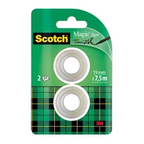 Ragasztószalag 19mmx7,5m 3M Scotch írható 8 -1975R2 utántöltő 2 tekercs/csomag