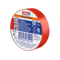 Szigetelőszalag 19mmx20m piros TESA