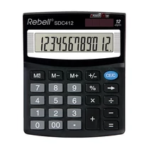 Számológép REBELL SDC412 asztali -RE-SDC412-