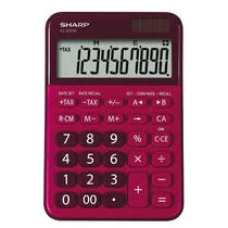 Számológép SHARP EL-M335B asztali piros