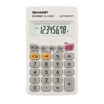 Számológép SHARP EL-233S zsebszámológép
