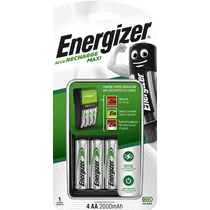 Akkutöltő Energizer Maxi + 4db AA Power 2000mAh akku -NZRCX002-