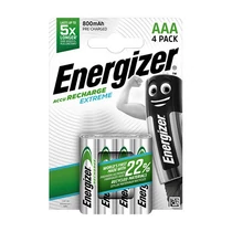 Akkumulátor ENERGIZER Extreme mikro AAA 800mAh 4db/csomag