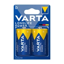Elem VARTA Longlife Power tartós LR20 góliát 1,5V 2db/csomag -4920121422-
