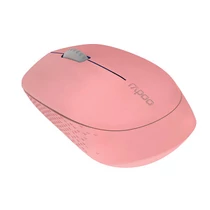 Egér optika RAPOO M100 SILENT vezeték néküli rózsaszín 2,4GHZ