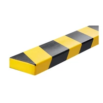 Felületvédő profil öntapadó DURABLE S20 60 x 20 x 1000 mm sárga-fekete