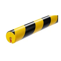 Élvédő profil DURABLE E8R 40 x 40 x 1000 mm sárga-fekete