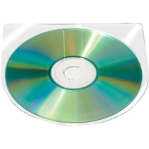 CD tároló Q-CONNECT lezáró füllel KF27032 10db/csom