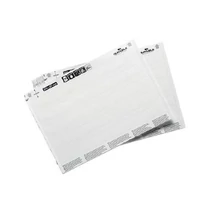 Bemutatótábla betétlap A4, 200mmx40mm címkéhez (20ív/csom) DURABLE -809902-