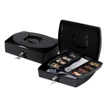 Pénzkazetta 32,5x23,5x8,5cm fekete Q-CONNECT -850294023 / KF02604-