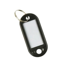 Kulcscímke 10db/csm Q-CONNECT fekete -850778023/KF10875-